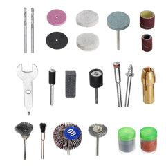 147pcs Electric Grinder Rotary Tools Accessory Set Sanding Polishing Cutting Derusting Grinding
