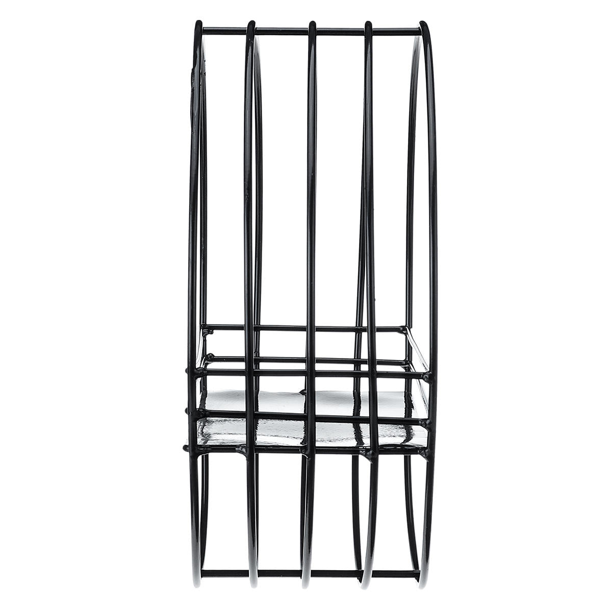 1 Tier Wall Shelf Iron Hanging Storage Holder Display Rack Organizer Home Decor