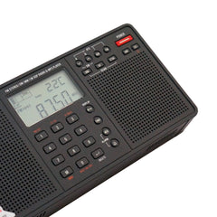 Stereo Radio Portatil AM FM Full Band Digital Tuning with ETM ATS DSP Dual Speakers Receiver MP3 Player