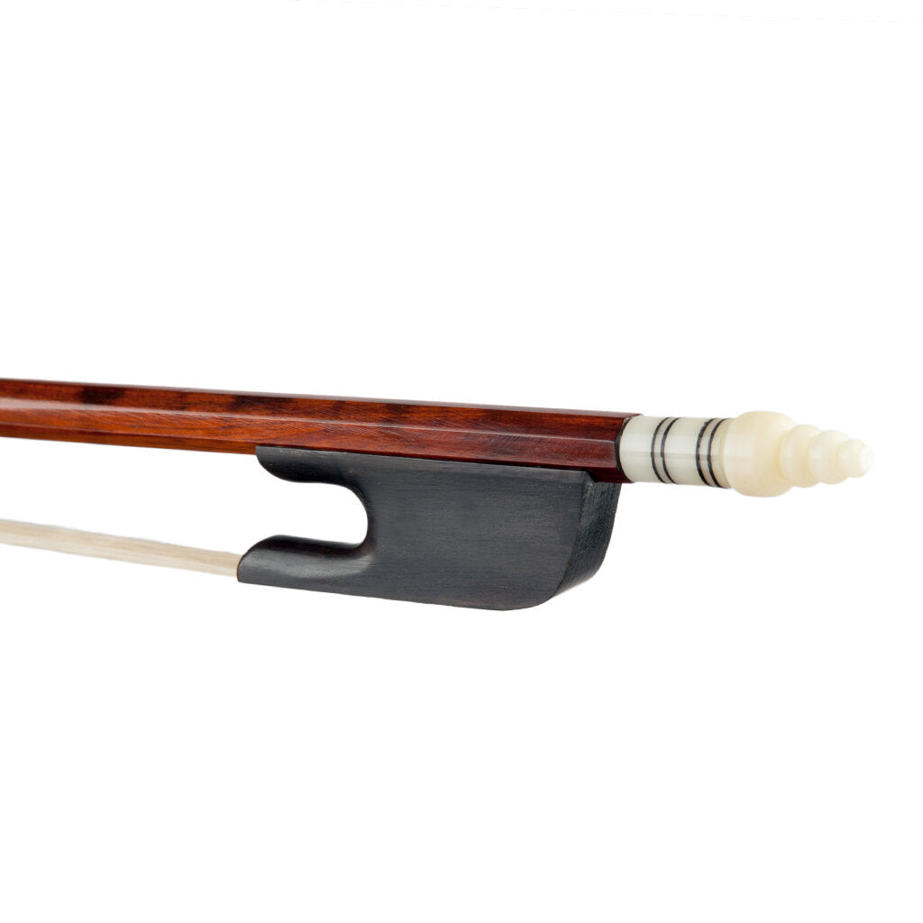 Professional Snakewood Violin Bow 4/4 Fiddle Bow Traditional Baroque Style Violin Bow W/ Ebony Frog