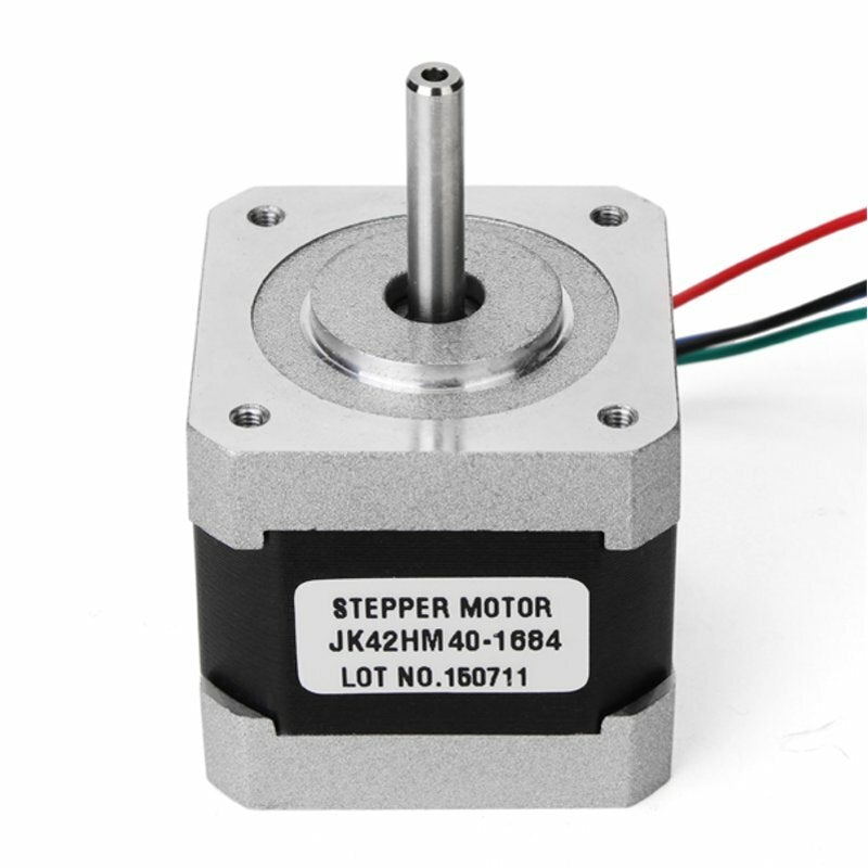 Two Phase Hybrid Stepper Motor 0.9 Degree 40mm 1.68A Stepper Motor for CNC Control