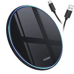 30W Wireless Charger Pad for iPhone & Samsung - Fast Type C Charging Station