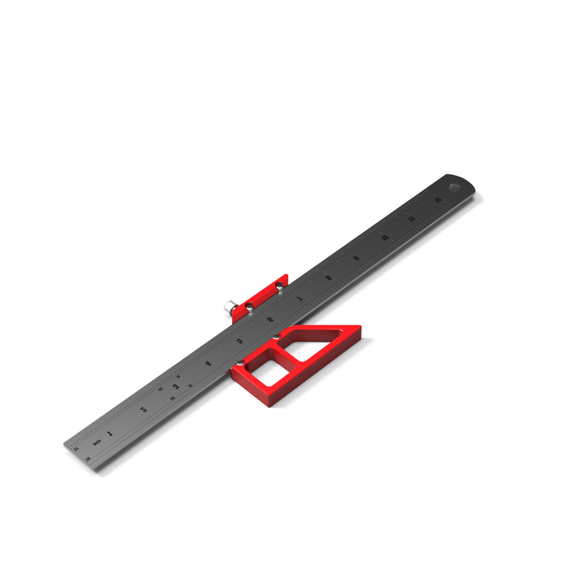Multifunctional Woodworking Scribe and Marking Gauge - 45/90 Degree Angle Ruler