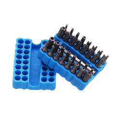 33pcs Magnetic Screwdriver Bit Set Torx Star Spanner Tri Wing Electric Screwdriver Bits with Holder