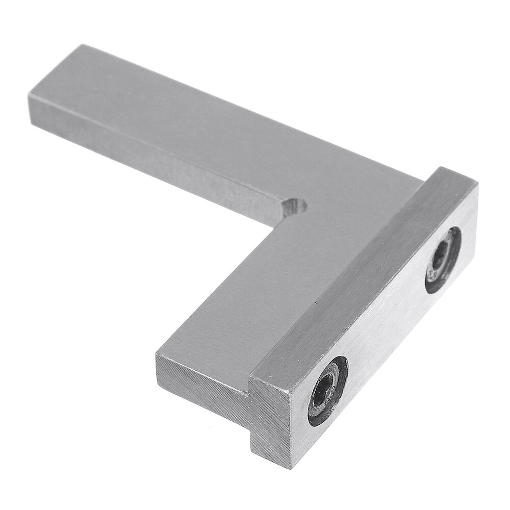 Machinist Square 90º Right Angle Engineer Carpenter Square with Seat Precision Ground Steel Hardened Angle Ruler