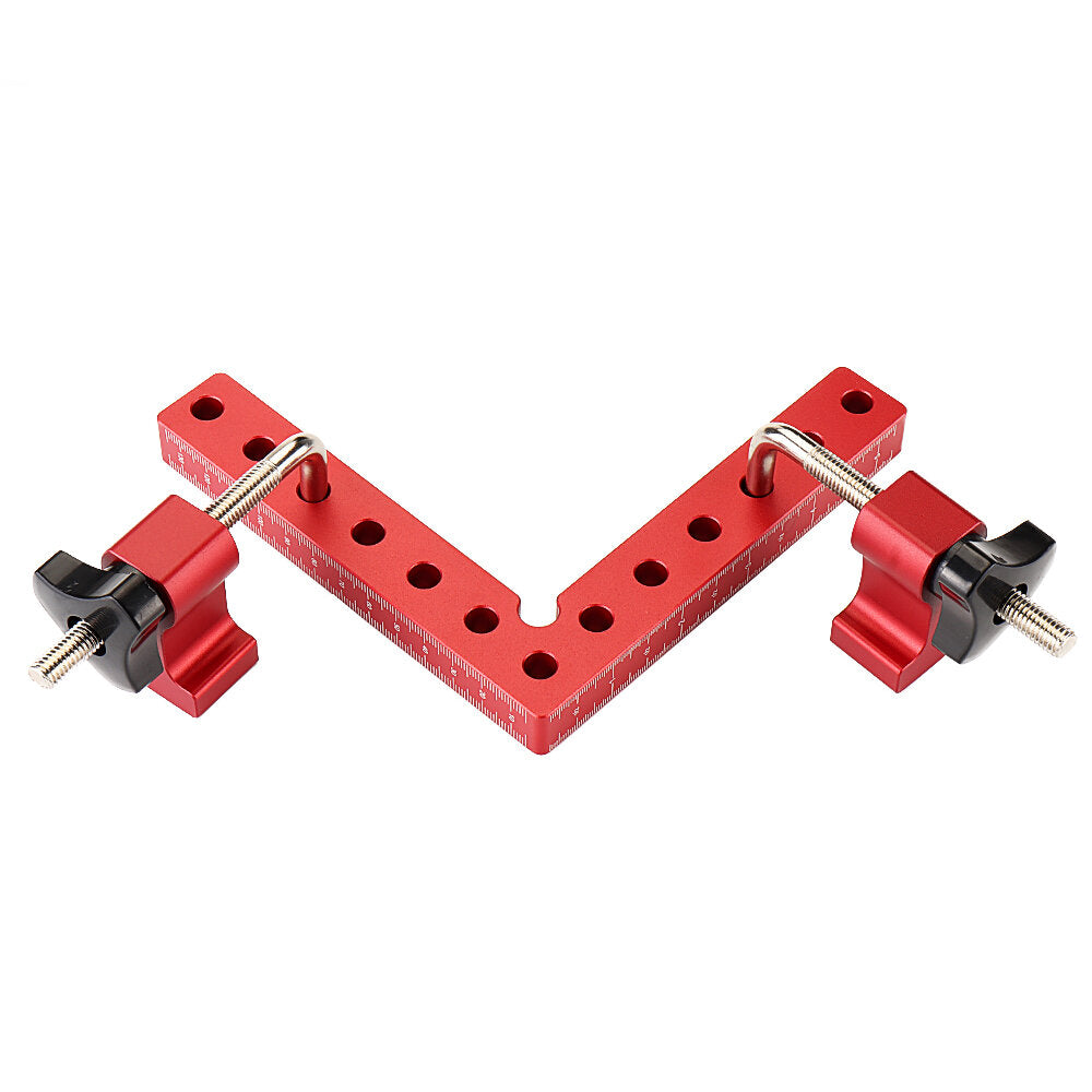 2-Pack Woodworking Clamping Squares, L-Shaped Carpenter Splicing Tools