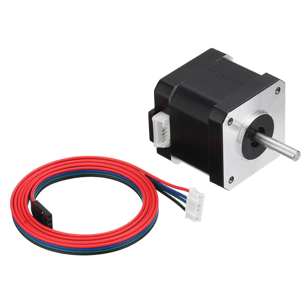 Double Shaft 48mm Nema 17 Stepper Motor 42 Motor 42BYGH 1.6A 45N.cm 4-lead for CNC Laser 3D Printer