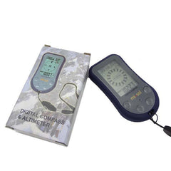 Waterproof LED Digital Thermometer Compass Outdoor Altimeter Altitude Meter Barometer