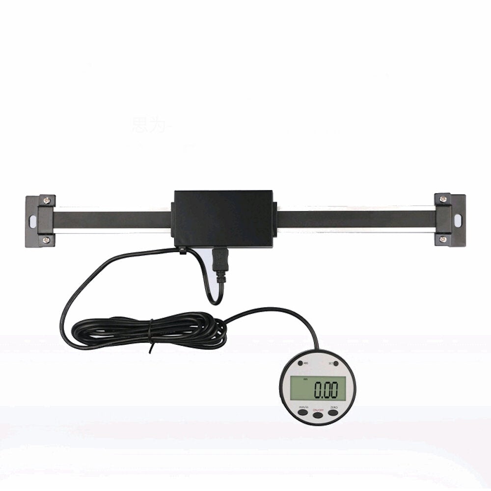 100mm to 600mm Linear Scale Digital Display Ruler Horizontal Vertical Dual-purpose Machine Tools