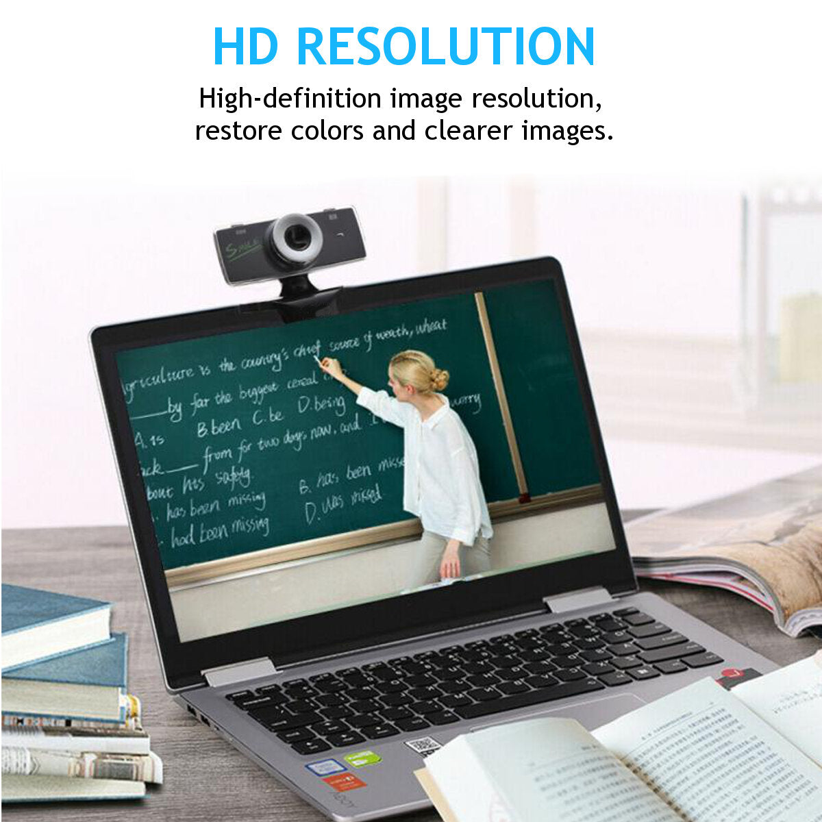 HD Free Drive Desktop Computer Camera Notebook Home Video Head With Microphone