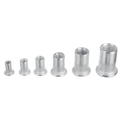 190Pcs M3-M10 Rivnut Riveter Rivet Nut Nutserts Guns Riveting Assortment Tool Kit Nutsert