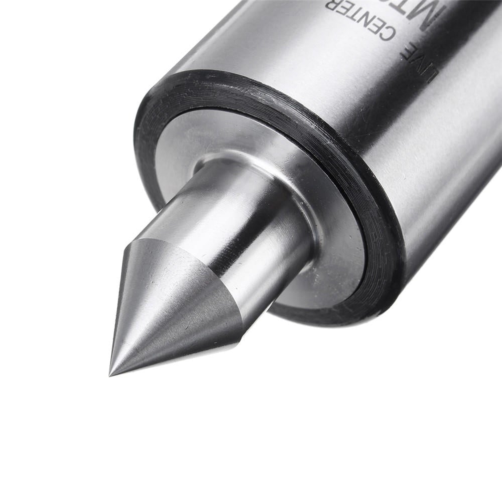 0.02 Inch Precision Steel Lathe Live Center Taper Tool Triple Bearing