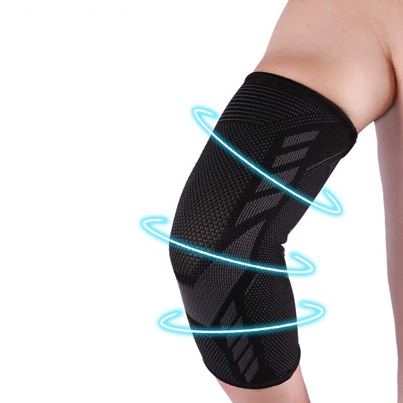 1pc Compression Elastic Nylon Basketball Elbow Brace Support Protector Volleyball Bandage Elbow Pads
