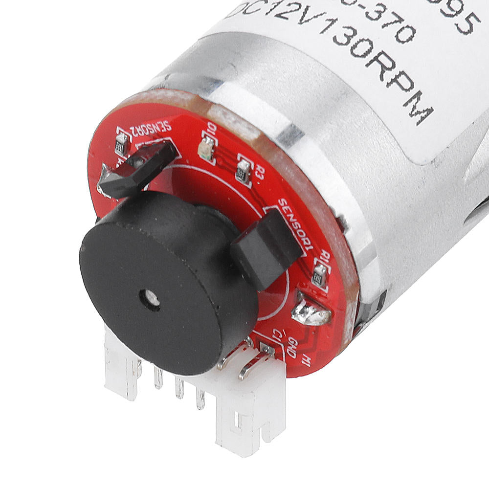 DC 12V Micro Gear Reduction Motor with Encoder Speed Dial Reducer