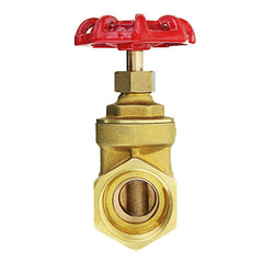 1/2" 3/4" 1" Brass Manual Gate Valves G Female Thread Water Flow Valve