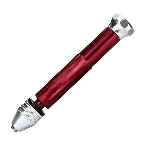 0.3-3.20mm Mini Hand Twist Drill With Chuck Aluminum Manual