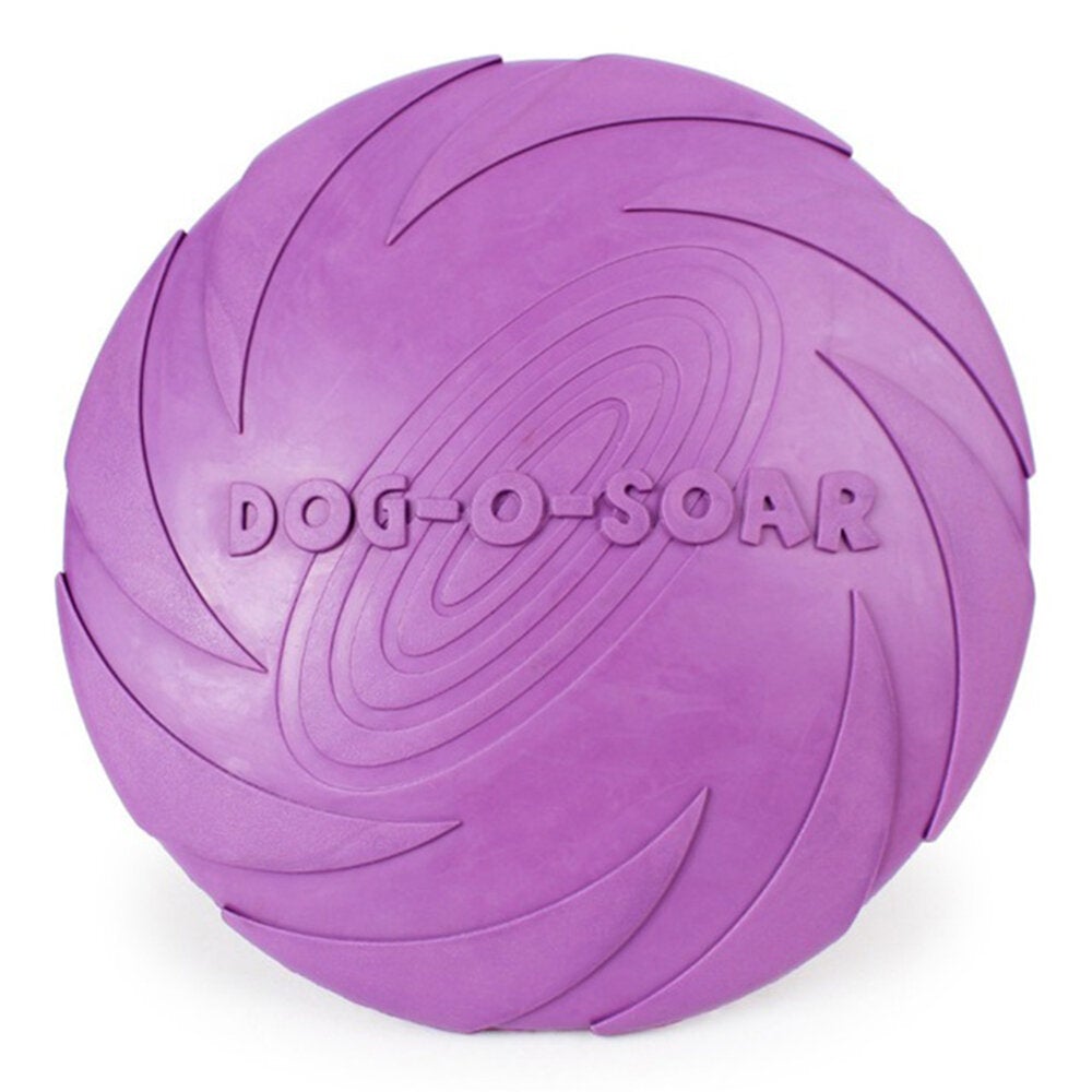 Interactive Dog Chew Toys Resistance Bite Soft Rubber Puppy Pet Toy for Dogs Pet Training Products Dog Flying Discs