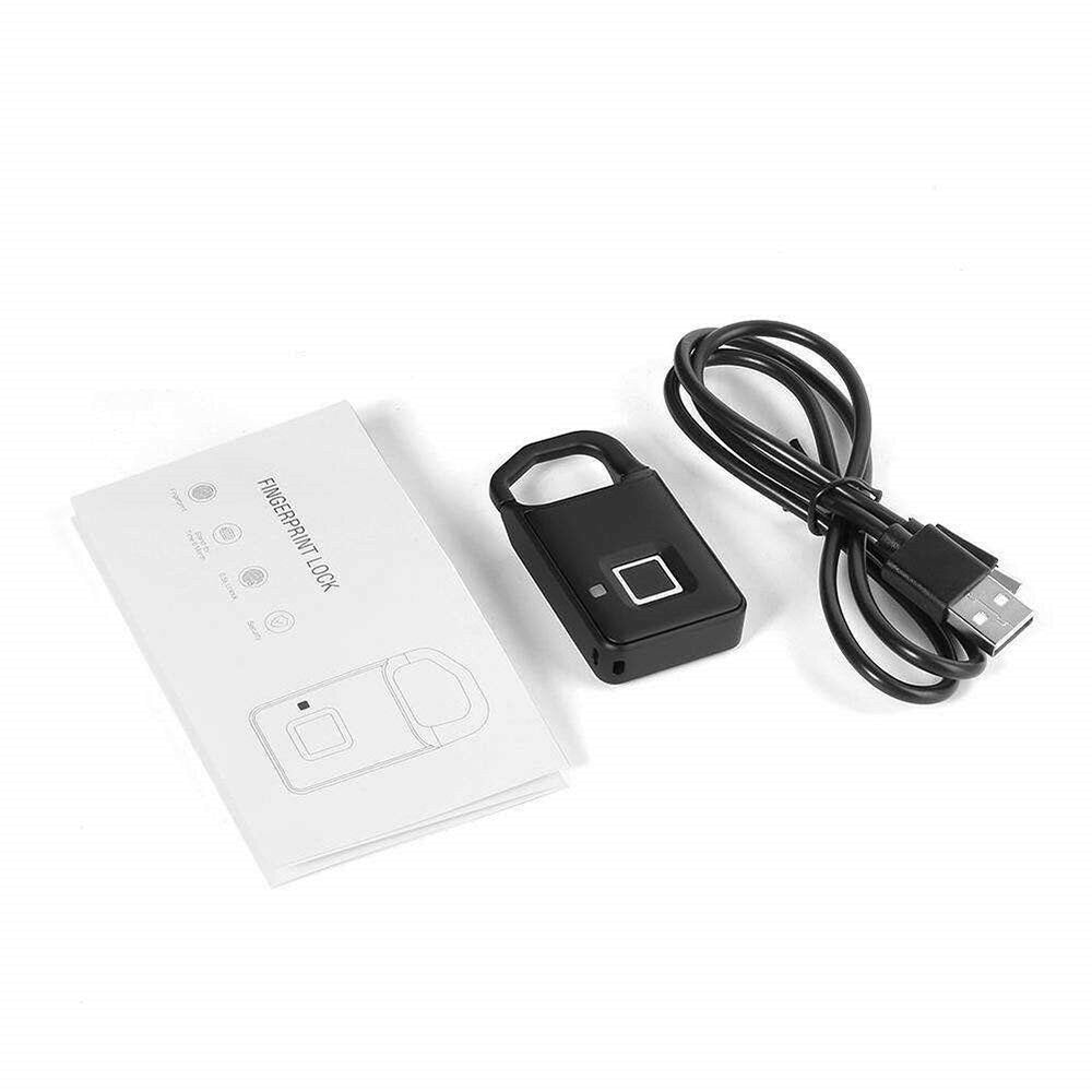 Biometric Fingerprint Lock Access Control Reader Controller Waterproof Keyless Anti-theft Padlock Door Lock