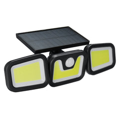 100COB 3 Rotatable Heads LED Solar Light Motion IP65 Waterproof Super Bright Garden Light