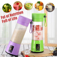 400ml Portable USB Electric Fruit Juicer Smoothie Maker Bottle Vegetables Juice