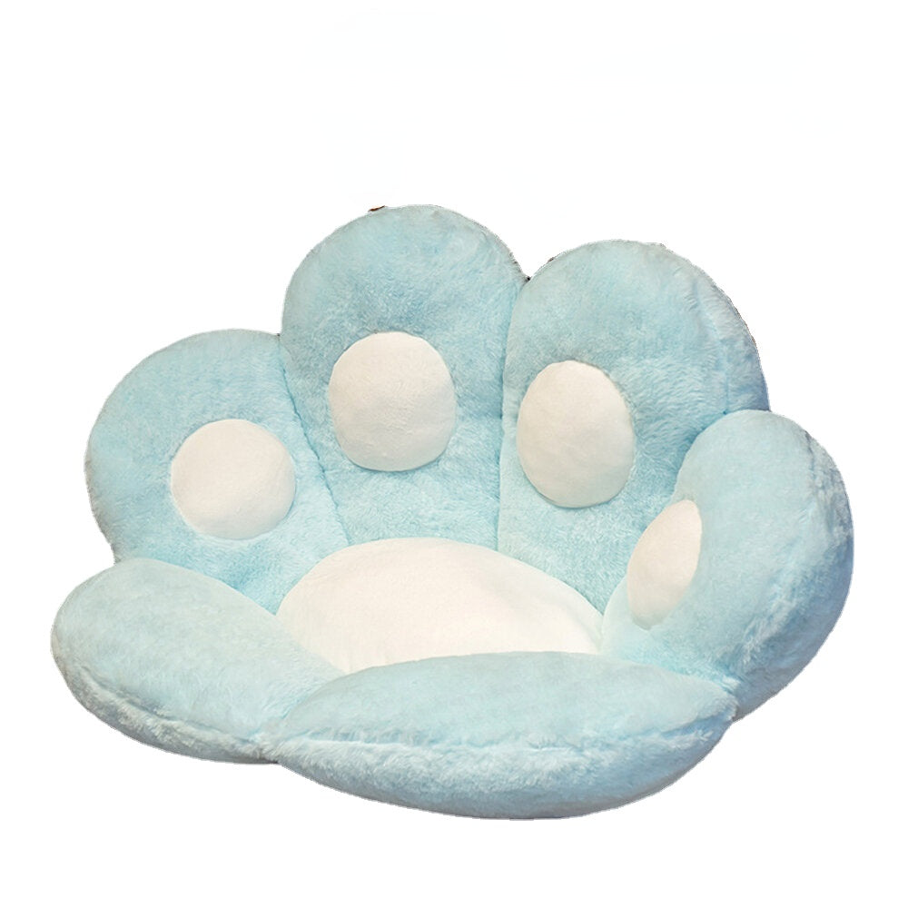 Animal Paw Pillow Cushion Cute Stuffed Cat Paw Hand Warmer Plush Sofa Cushion for Home Office