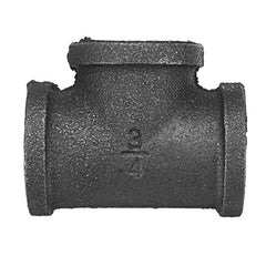 1/2" 3/4" 1" Equal Tee 3 Way Pipe Malleable Iron Black Pipes Fittings Female Tube Connector