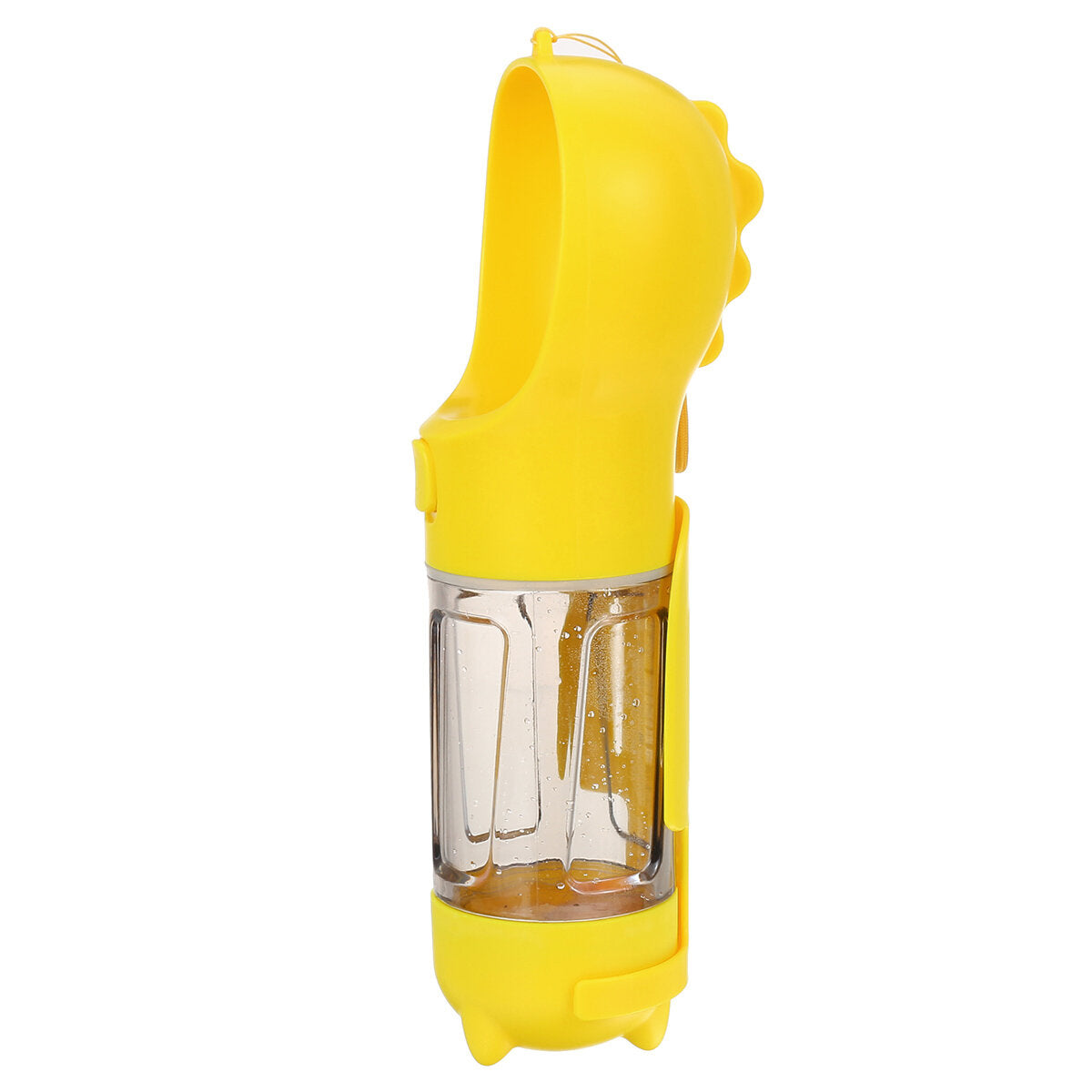 Portable Pet Water Cup Leak-Proof Accompanying Drinking Kettle for Travel-Yellow/Green/Blue/Pink