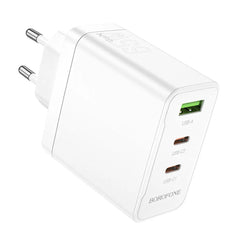 3-Port USB PD Charger, Fast Charging Wall Adapter for iPhone, Hui, Xiaomi, Samsung