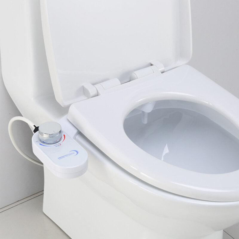 7/8" Toilet Bidet Seat Attachment Bathroom Cold Water Spray Non-Electric Sprayer