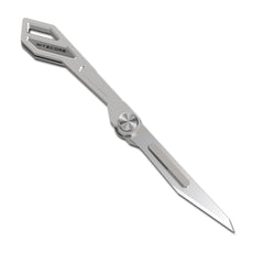 97mm 4.7g TC4 Knife Titanium Alloy Ultralight Folding EDC Knife Keychain Pocket Knife