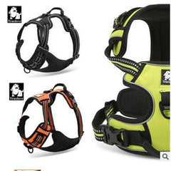 Front Clip Explosion-proof Rushing XS/S/M/L/XL Pet Dog Reflective Harness Oxford Padded Soft Vest Chest strap Back