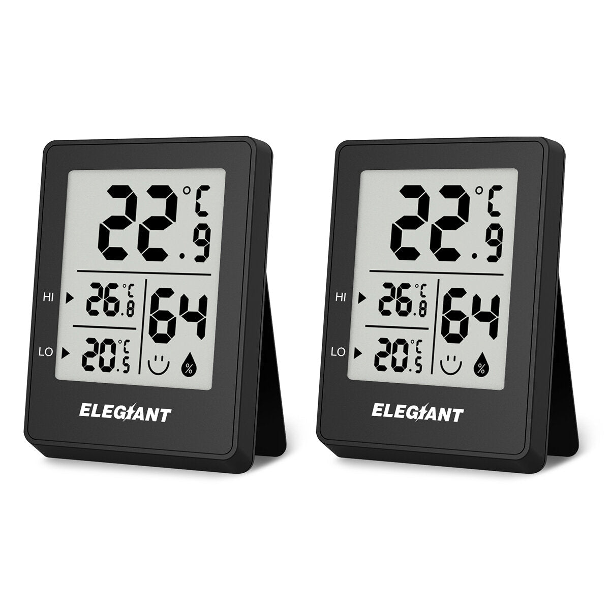 Digital Indoor Hygrometer Thermometer Rome Temperature Humidity Sensor Monitor C/F