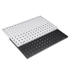 600x350MM Metal Pegboard Panels Hardware Tools Hanging Board Storage Organizer