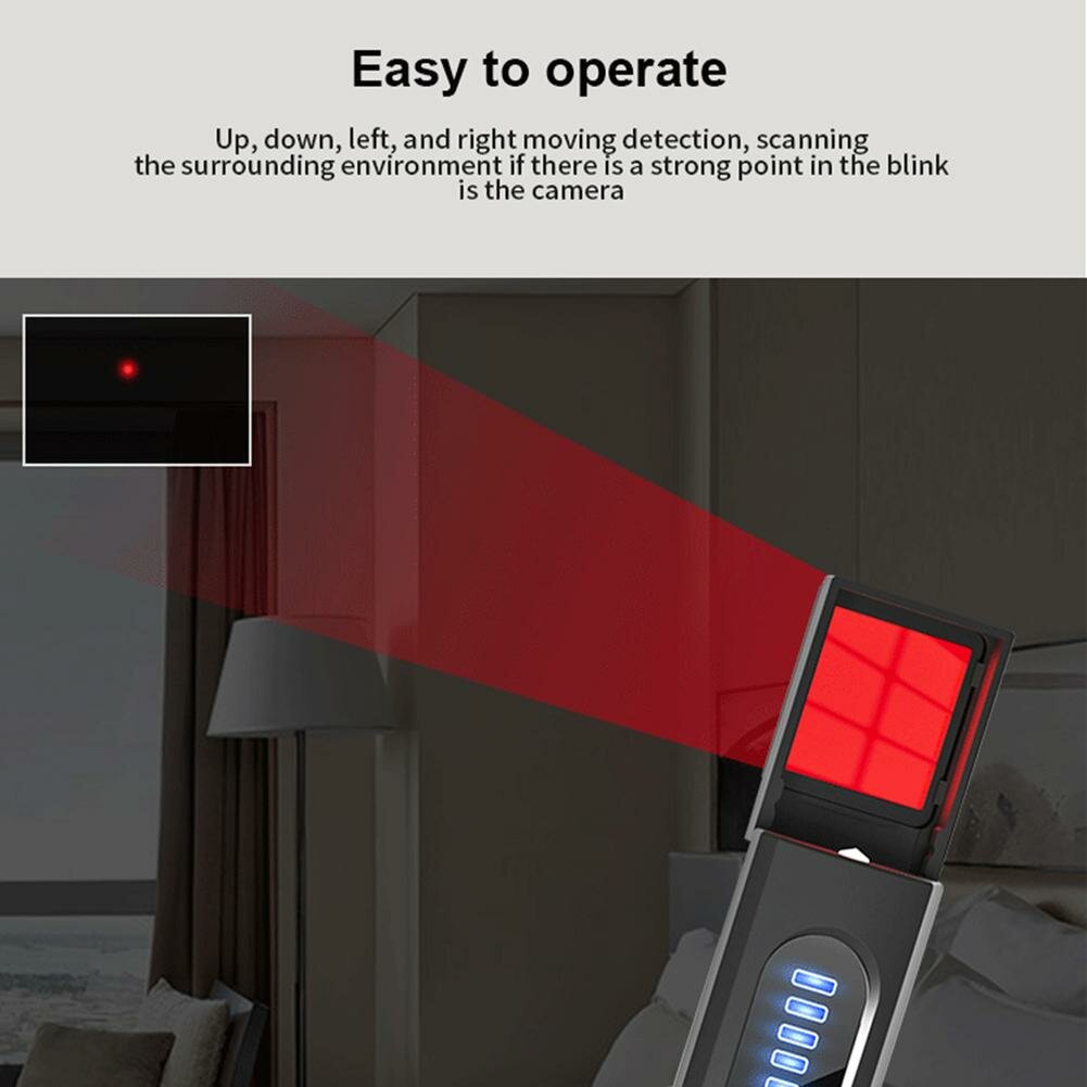 Infrared Camera Detector Protective Alarm Multi-function Mini Wireless Wifi Tester Gps Signal Device Scanner Detect