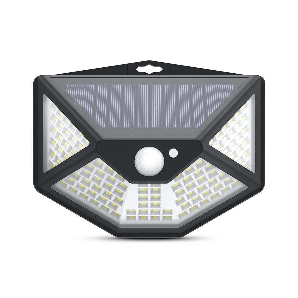 PIR Sensor 112LED Solar Wall Lamp Five-Direction Luminescence Solar Light IP65