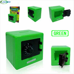 Candy Colors Coin Safe Box Money Piggy Bank Security Password Chewing Cash Box Deposit Machine Gifts for kids