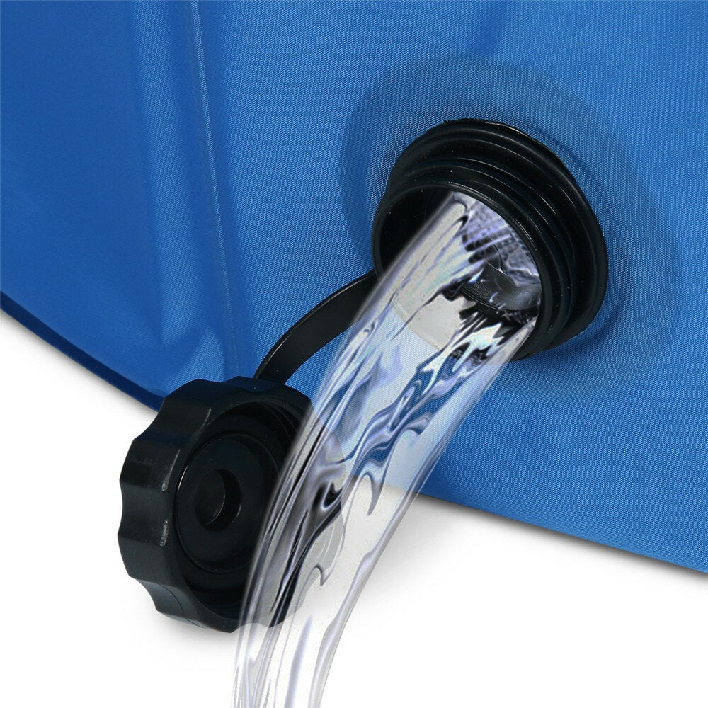 Collapsible Portable Swimming Pool PVC Material Easily Set-up Drain Safe to Be Touched for Both Pets And Kids