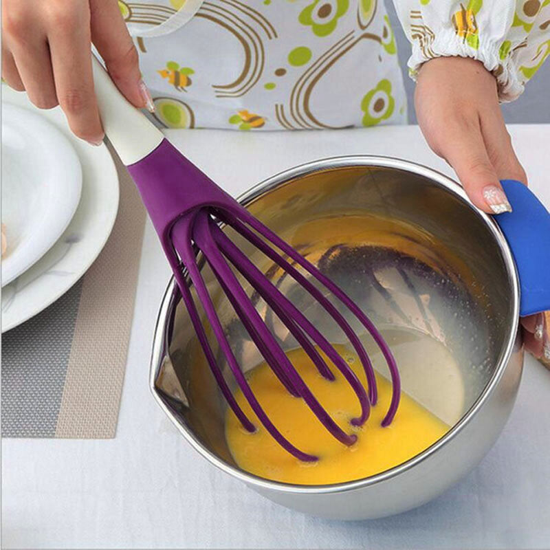 Multi-function Whisk Mixer for Eggs Cream Baking Flour Stirre Hand Food Grade Plastic Egg Beaters Kitchen Cooking Tools