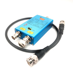 10M Bandwidth Oscilloscope Differential Probe Signal Amplifier for Weak Electrical Signal Measurement with Metal Shell