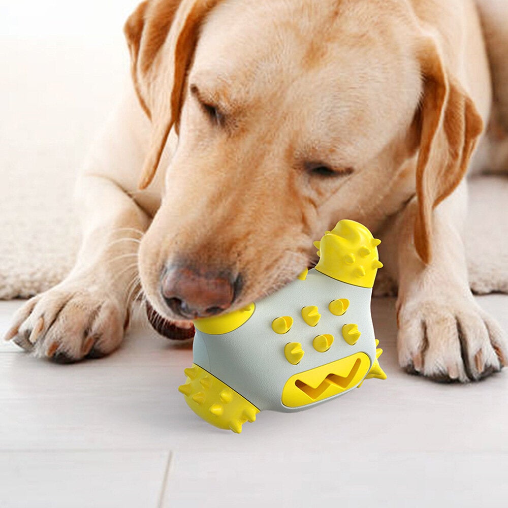 Dog Chew Toys Cute Shape Toothbrush Toy Teeth Cleaning Toy for Medium Large Breed Indestructible Dog