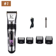 Professional Pet Dog Cat Animal Clippers Hair Grooming Cordless Trimmer Shaver