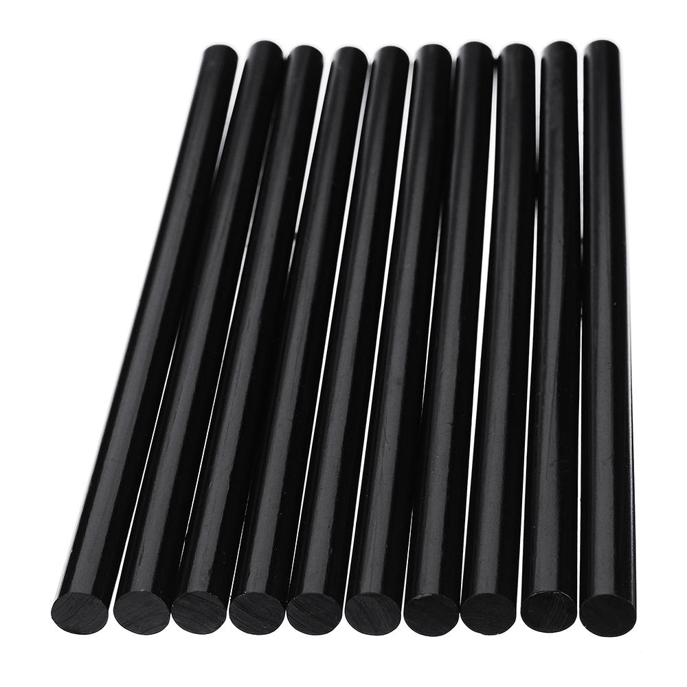 100Pcs 7mm x 150mm Black Hot Melt Gule Sticks DIY Craft Model Repair Adhesive