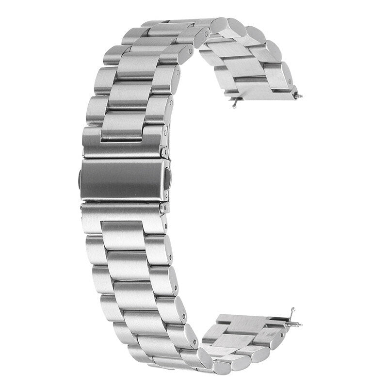Replacement Stainless Steel Wrist Watch Band Strap for Fitbit Versa 28mm