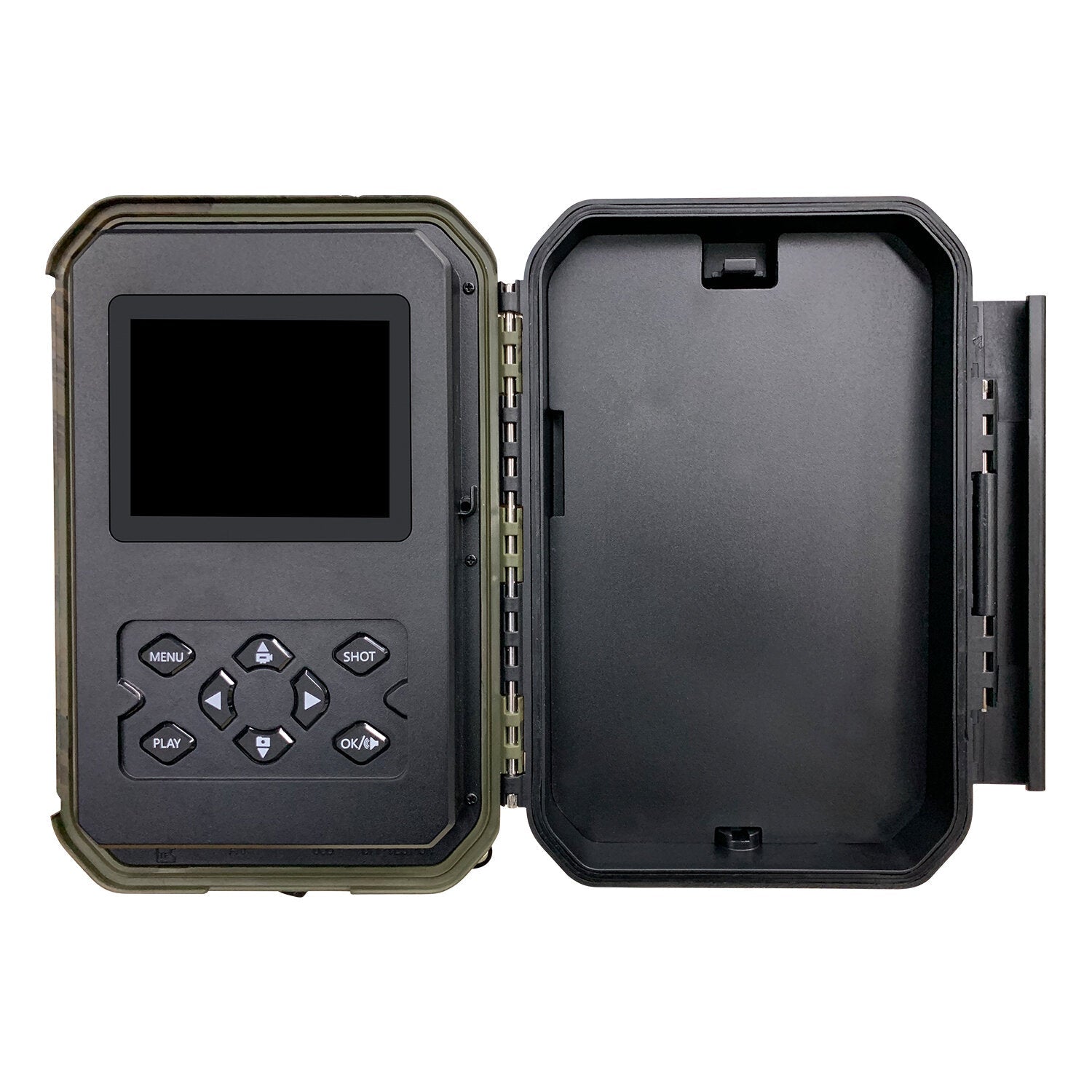 20MP 2.7K Hunting Camera Trail Cam Night Vision Waterproof IP56 0.2s Trigger Time Support Playing Animal Sounds for Home Security Wildlife Monitoring