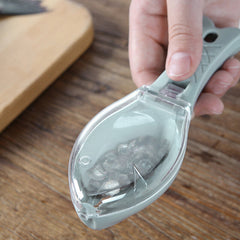 Fish Scales Removing Tool with Cover Kitchen Scale Scraper Manual Fish Scale Tool