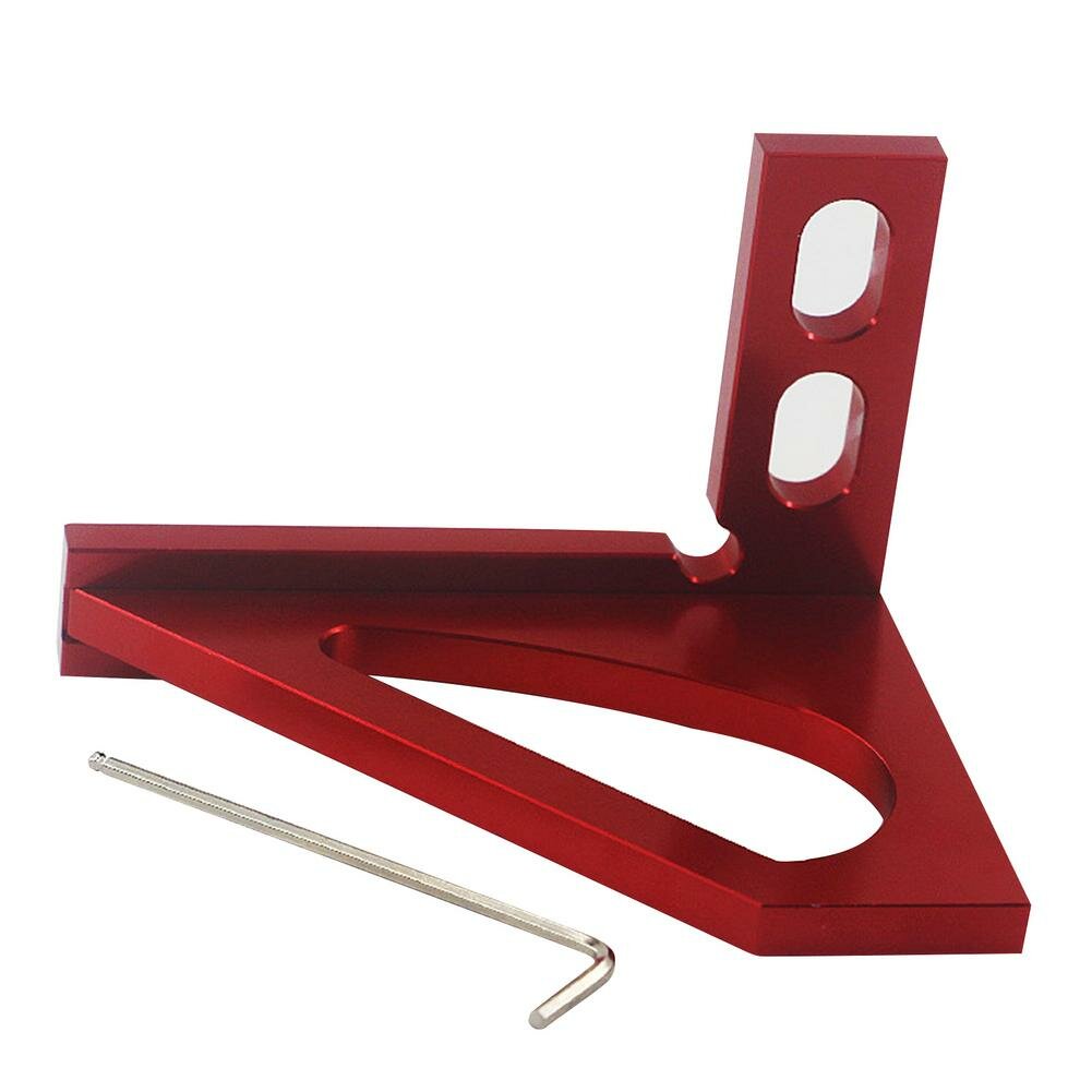 Line Ruler Woodworking Measuring Ruler Triangle Square Angle Measuring Tool Precision Accurate Triangle Ruler Tri-square Line Scriber Saw Guide