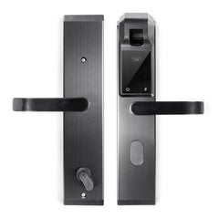 Smart Optical/Semiconductor Door Lock Fingerprint/Card/Password/Key/APP Control Access Security Doorlock