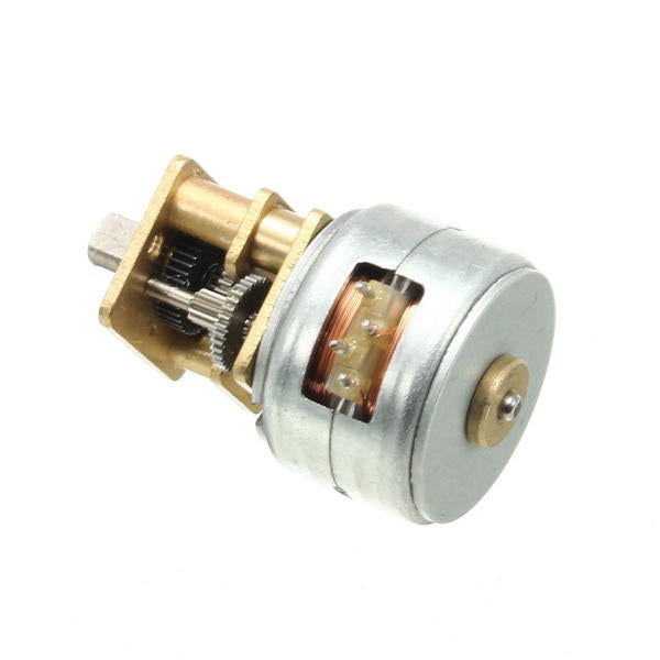 5-12V 2 Phase 4 Wire Brushless Motor Gear Motor