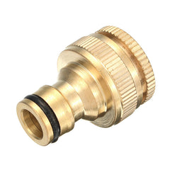 1/2 & 3/4 Inch Brass Faucet Adapter Female Washing Machine Water Tap Hose Quick Connector