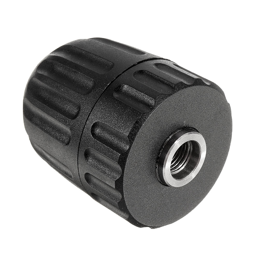 0.8-10mm 3/8-24UNF Keyless Drill Chuck Converter Set Keyless Chuck Adapter with Shank